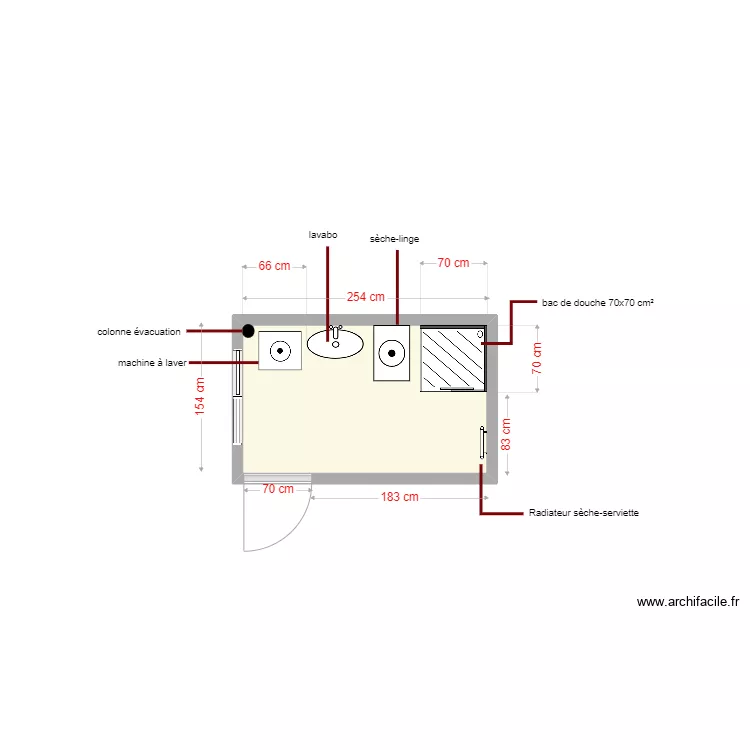 plan existant dossier 6440. Plan de 