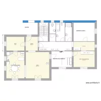 plan maison martine Berenger modif couloir