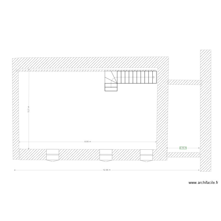 Plan du 08 PROJET 1 étage 2. Plan de 0 pièce et 0 m2