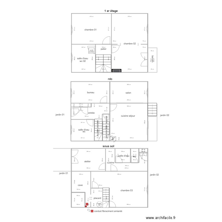 indivision julliot . Plan de 0 pièce et 0 m2