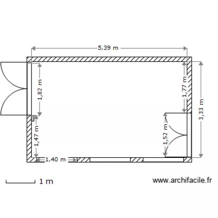 Dortoir Ecole. Plan de Dortoir Ecole. Plan de