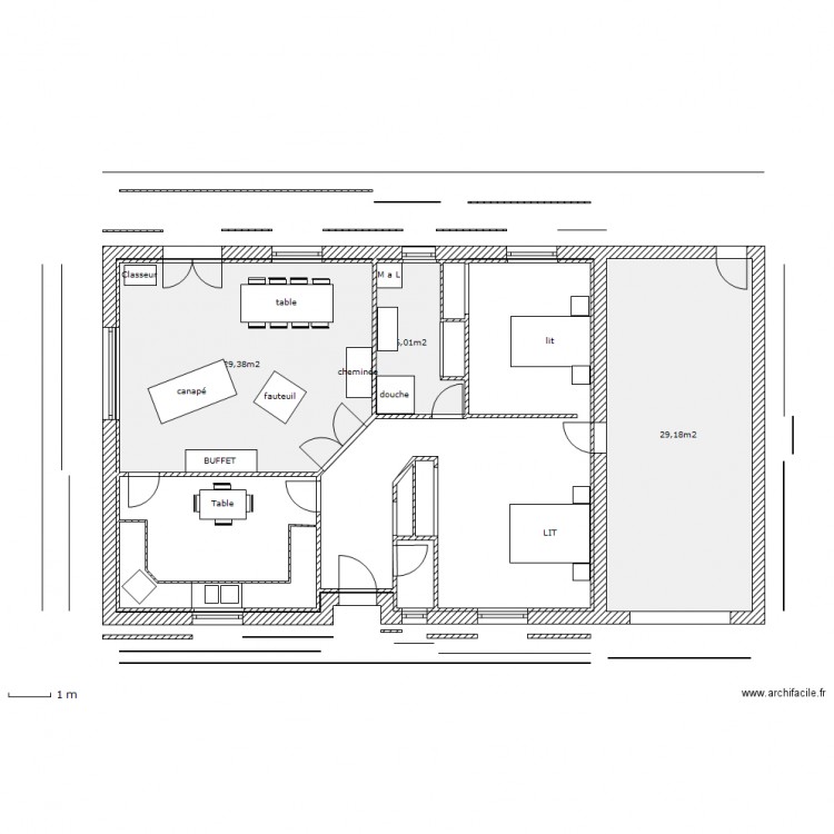 N1 2. Plan de 0 pièce et 0 m2