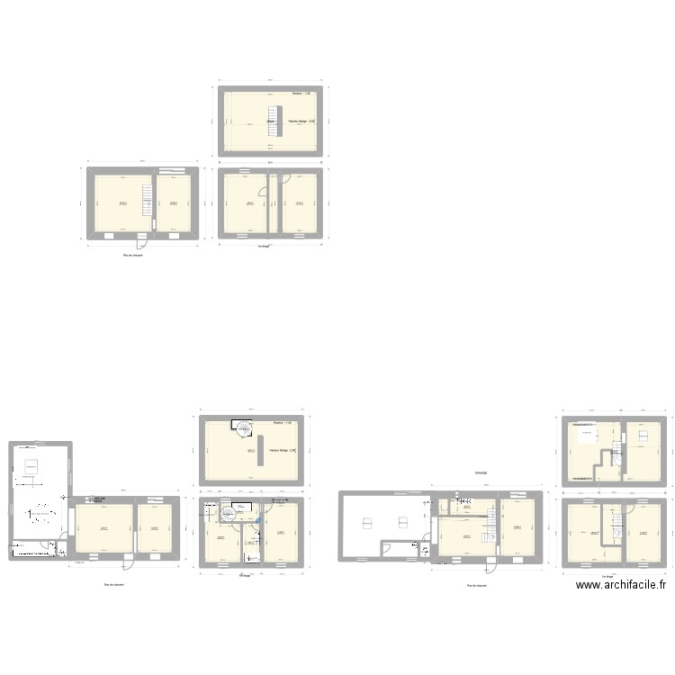 21 Hauterive bis. Plan de 18 pièces et 398 m2