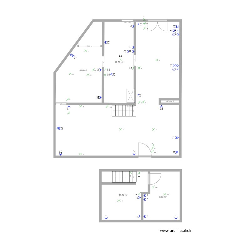 LOLIVIER HERVE. Plan de 0 pièce et 0 m2