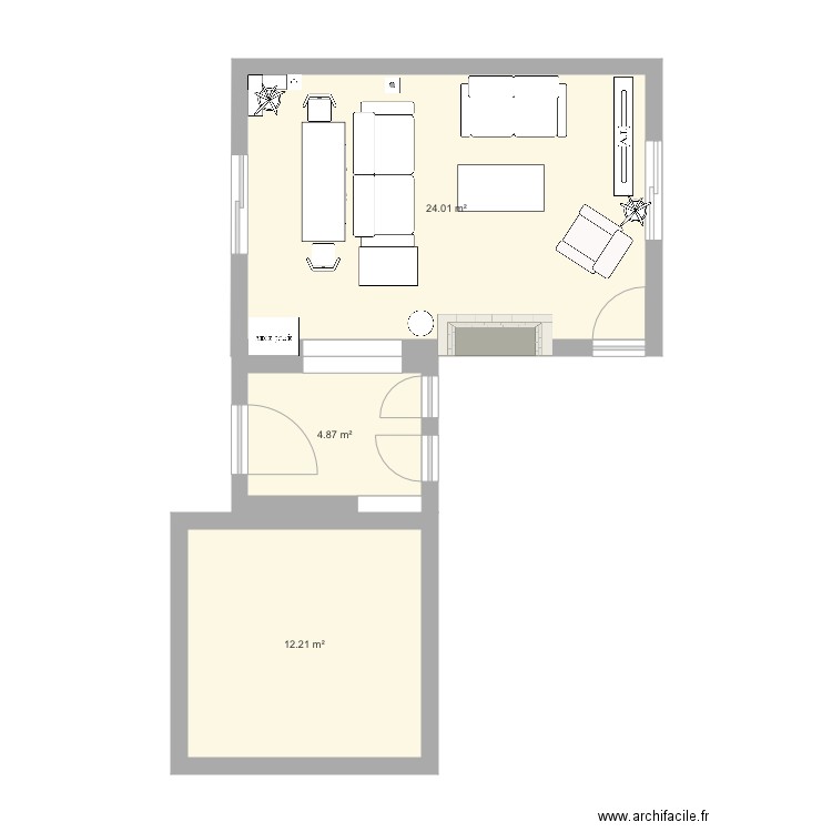 Salon 2. Plan de 0 pièce et 0 m2