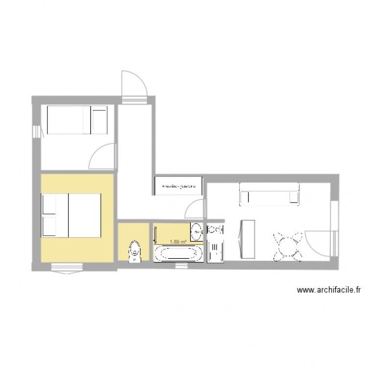 Plan Aiglon. Plan de 0 pièce et 0 m2