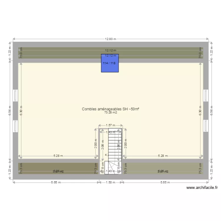 VITENET Etage. Plan de 