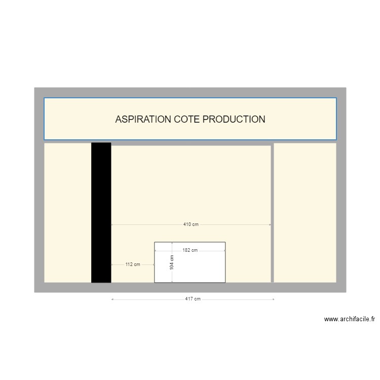  ASPIRATION COTE PRODUCTION. Plan de 0 pièce et 0 m2