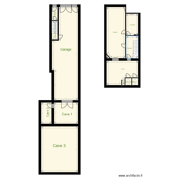 VANHOOLAND. Plan de 0 pièce et 0 m2