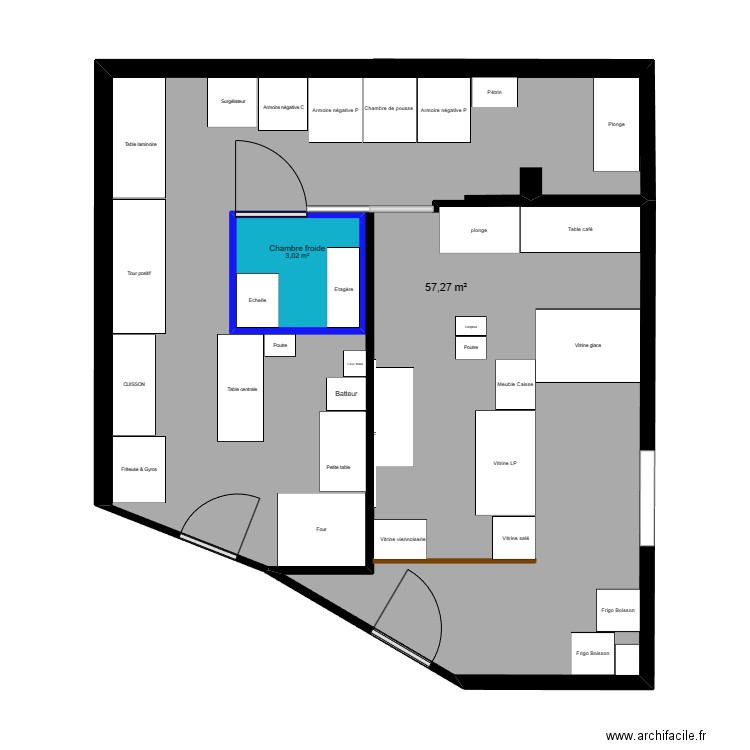 local LBC. Plan de 0 pièce et 0 m2