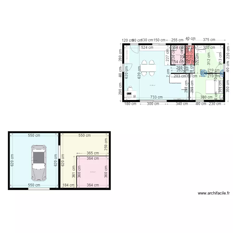 20cm mur2TEST. Plan de 