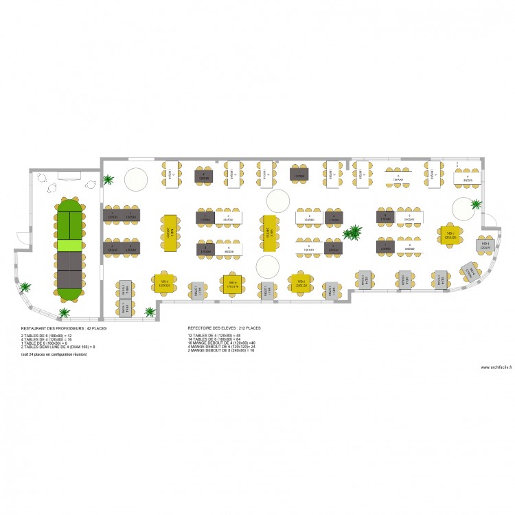 RESTAURANT SCOLAIRE 5. Plan de 0 pièce et 0 m2