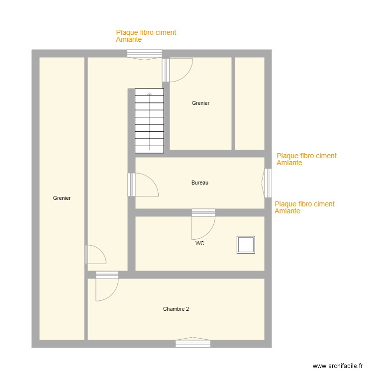 Croquis DRAZIC Etage. Plan de 0 pièce et 0 m2