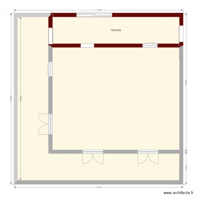 plan maison. Plan de 0 pièce et 0 m2