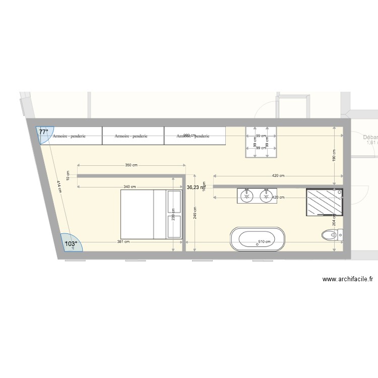 MAISON etage 1. Plan de 0 pièce et 0 m2