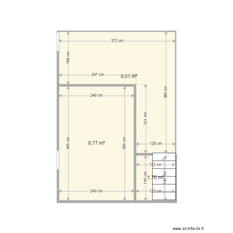 ETAGE 2. Plan de 0 pièce et 0 m2