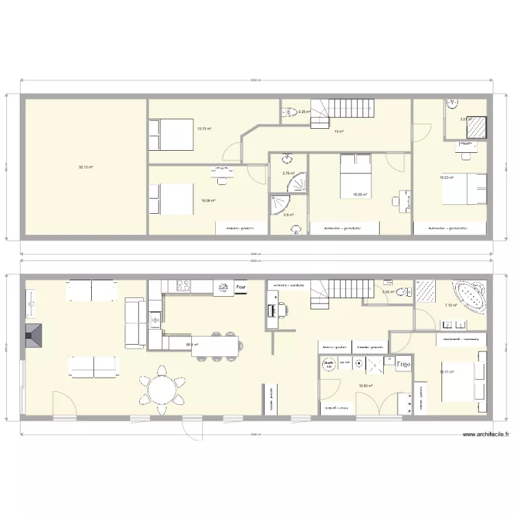 all&eacute;. Plan de 