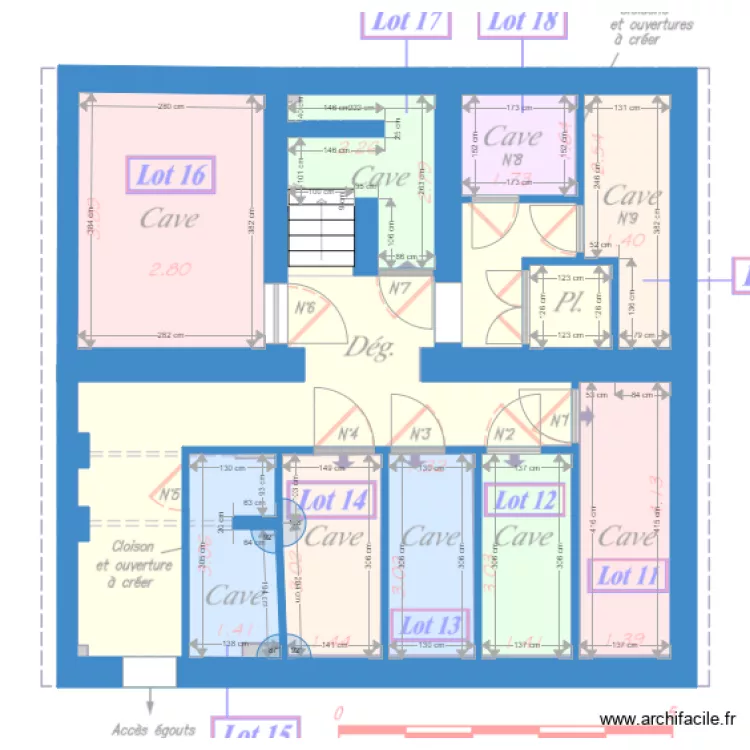 Caves. Plan de Caves. Plan de