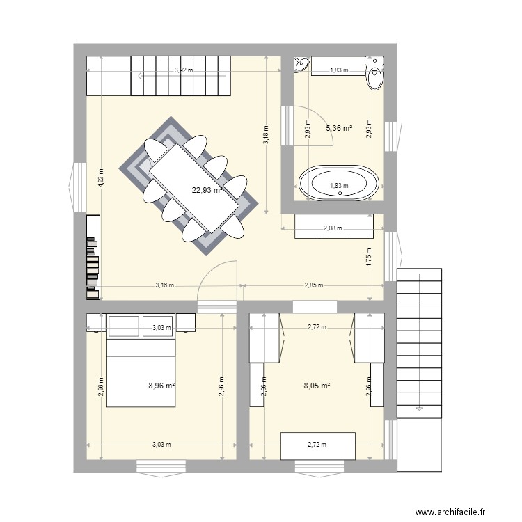 Mediebal House First Floor. Plan de 0 pièce et 0 m2