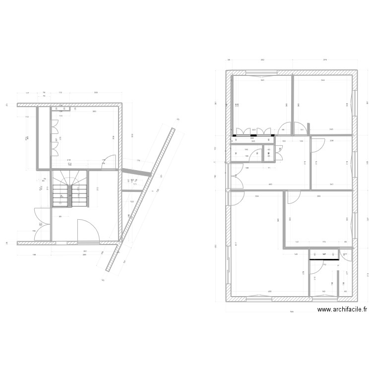 satho. Plan de 14 pièces et 103 m2