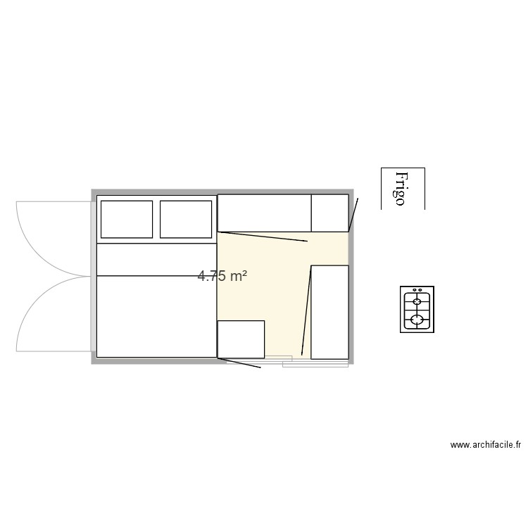 Van 1. Plan de 0 pièce et 0 m2