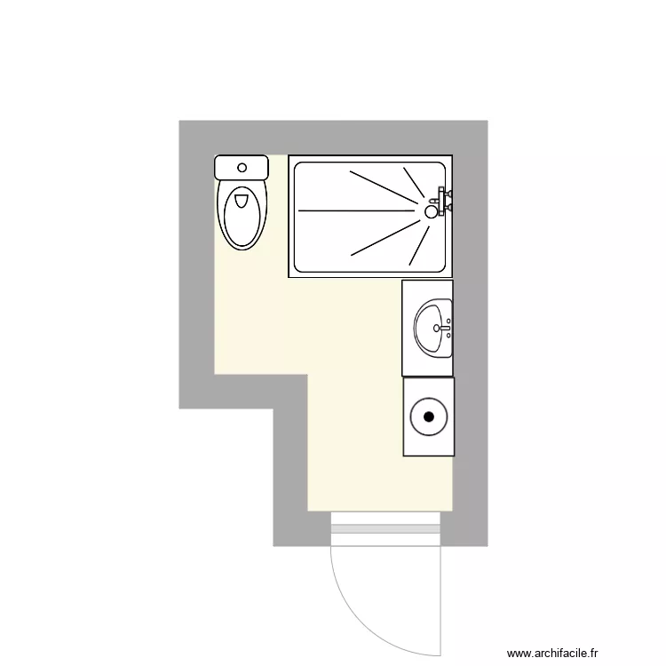 croquis SDB LHUILLIER RENE 2. Plan de croquis SDB LHUILLIER RENE 2. Plan de
