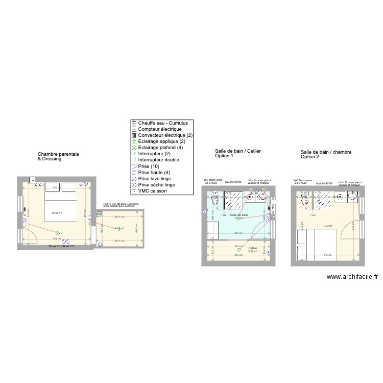 chambre chatou . Plan de 0 pièce et 0 m2