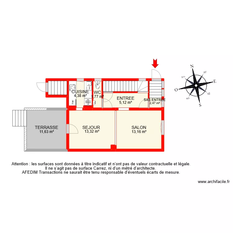 BI 9195 RDC. Plan de BI 9195 RDC. Plan de