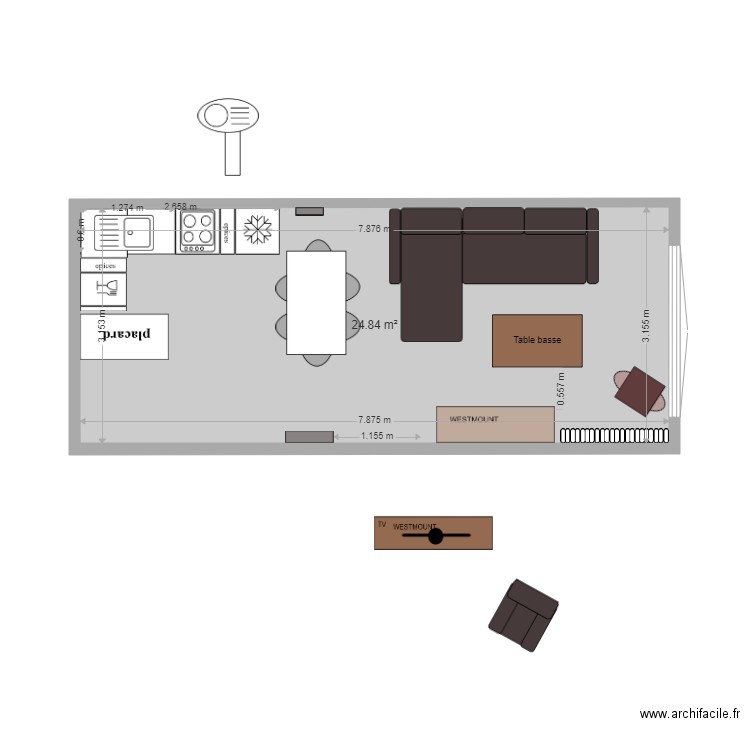 valberg 5 MEUBLES WESTMOUNT. Plan de 0 pièce et 0 m2