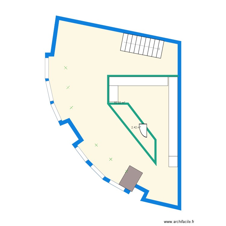 taqueria 3. Plan de 0 pièce et 0 m2