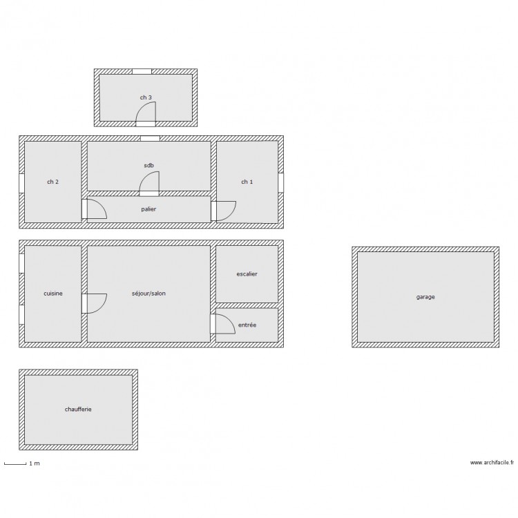 schiavone. Plan de 0 pièce et 0 m2