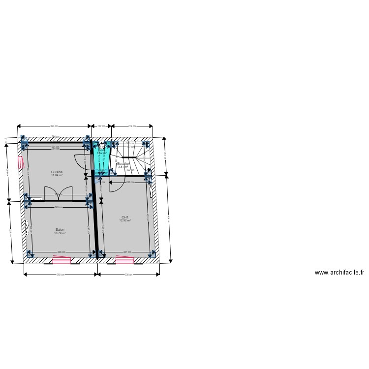 ODILE 32. Plan de 0 pièce et 0 m2