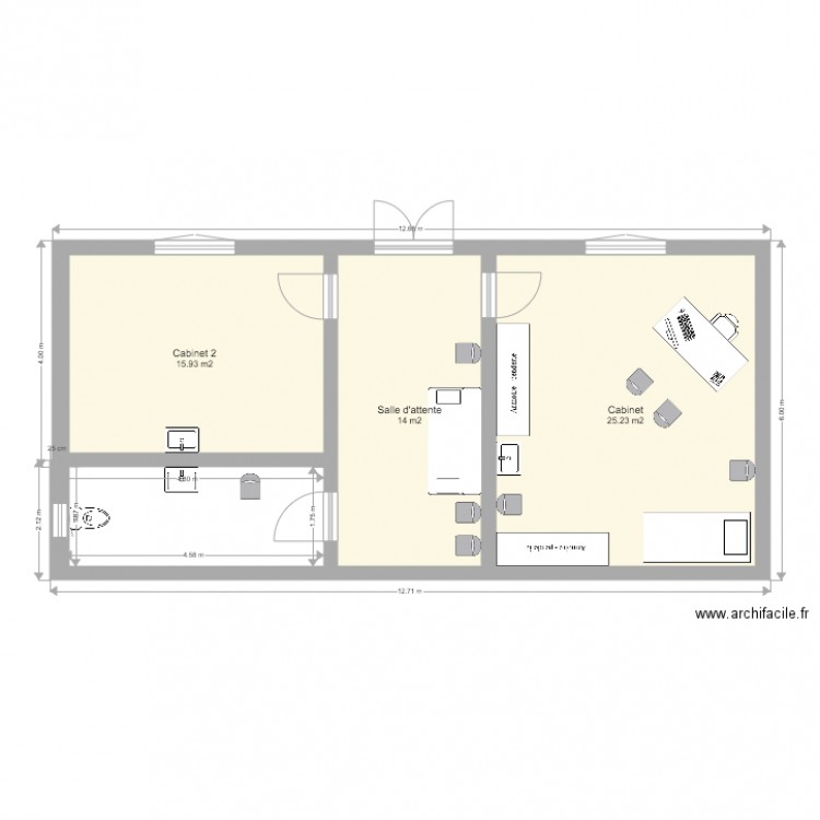 infirmière 2. Plan de 0 pièce et 0 m2