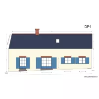 Facade SUD cot&eacute; Route 