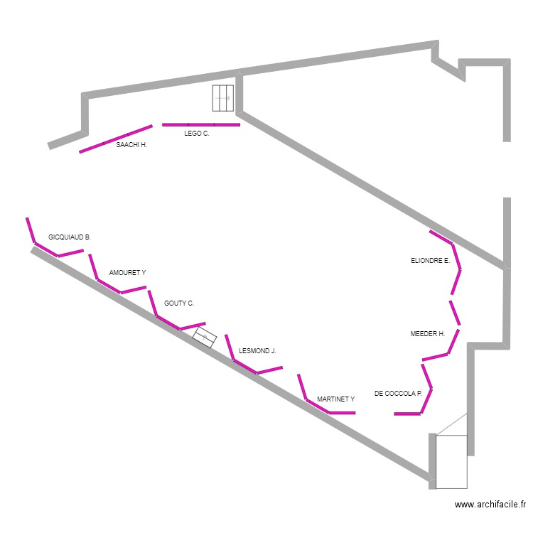 2022 Implantation PDC Stands en 3m (11 - Baie libre). Plan de 0 pièce et 0 m2