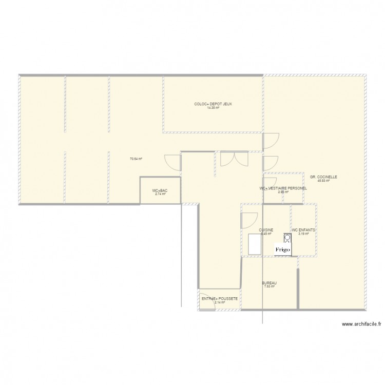 E RE CERDHE. Plan de 0 pièce et 0 m2