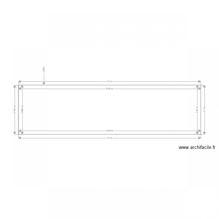 alves 23 15. Plan de 0 pièce et 0 m2