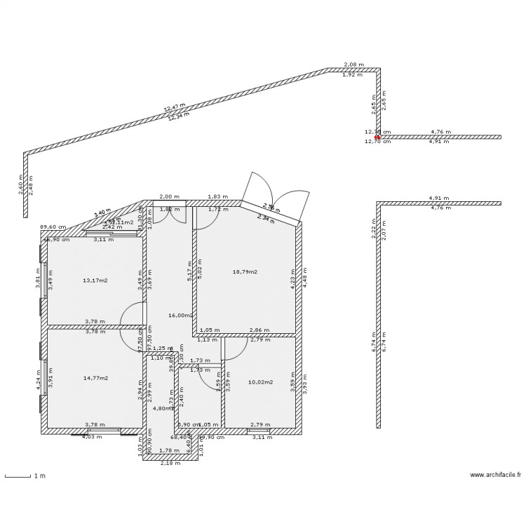 azaz. Plan de 0 pièce et 0 m2