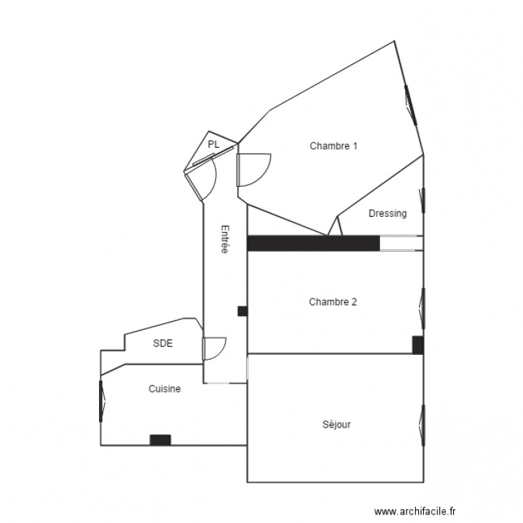 DOUVILLE. Plan de 0 pièce et 0 m2