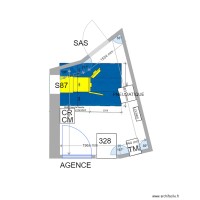 PLAN DE MASSE PROJET ARLES TREBON S87