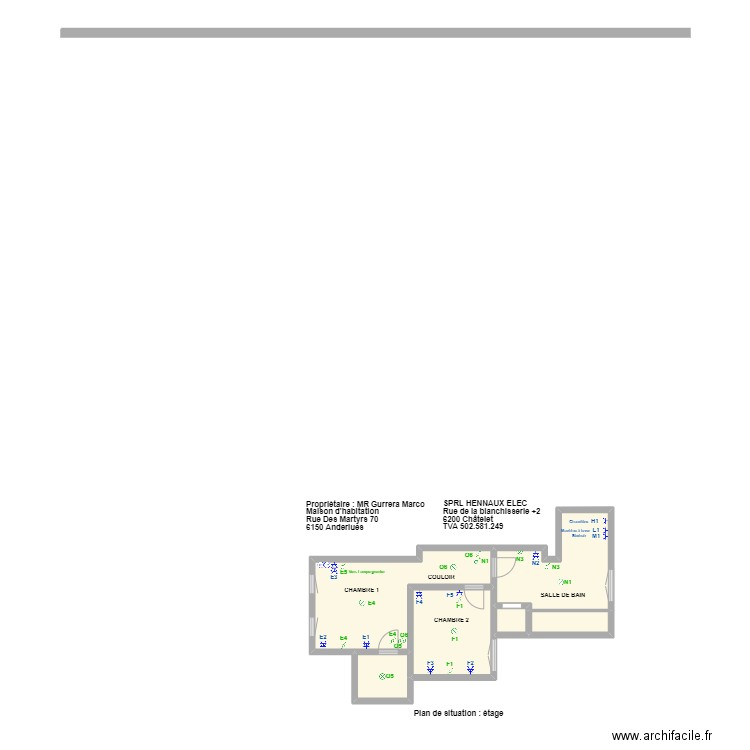 marco étage. Plan de 0 pièce et 0 m2