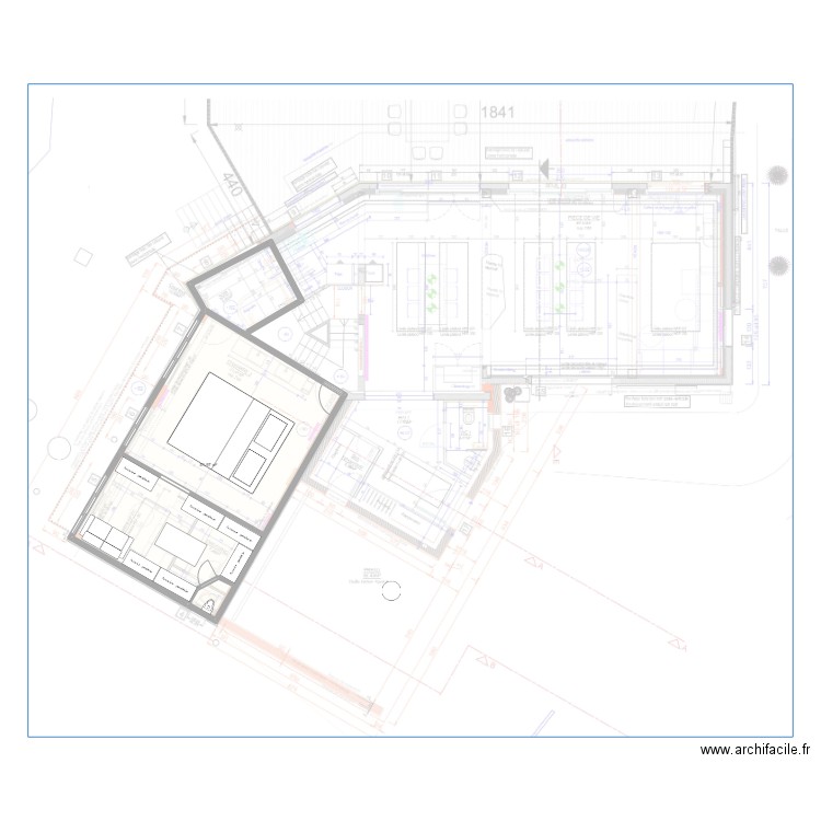 st marc chambre 0923 v1. Plan de 0 pièce et 0 m2
