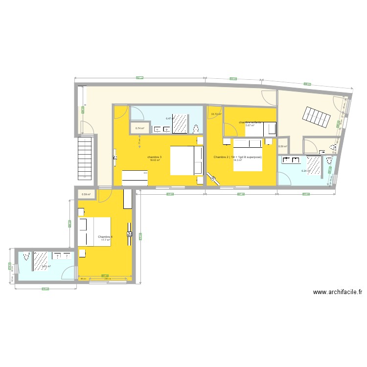 les angles niveau1. Plan de 0 pièce et 0 m2