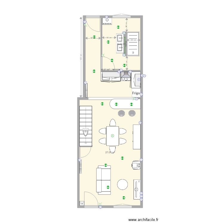 Maison Annezin Elec. Plan de 0 pièce et 0 m2