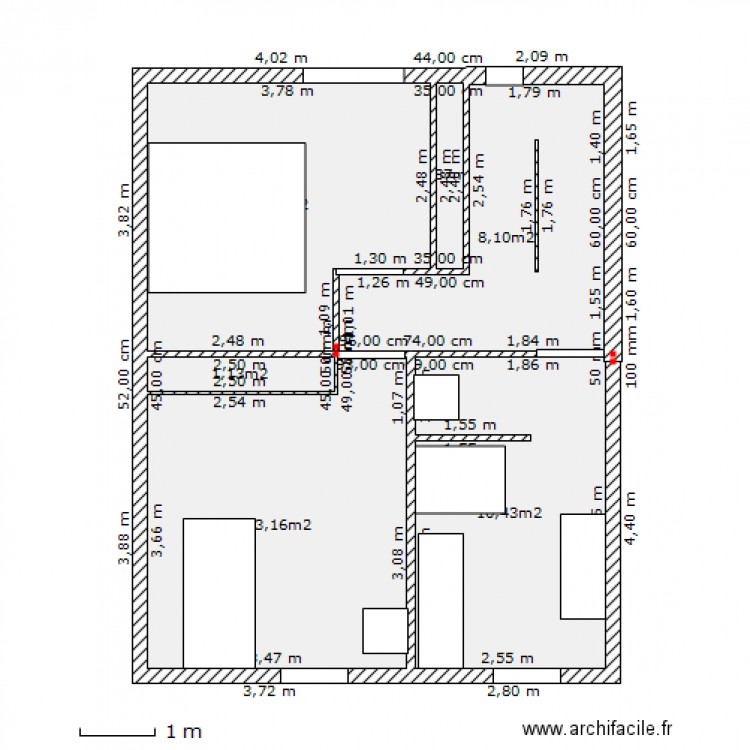 LastUndoetage. Plan de 0 pièce et 0 m2