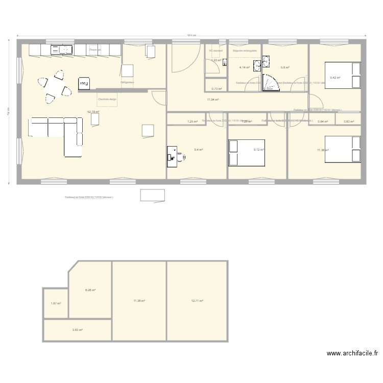 f2 vichy. Plan de 0 pièce et 0 m2