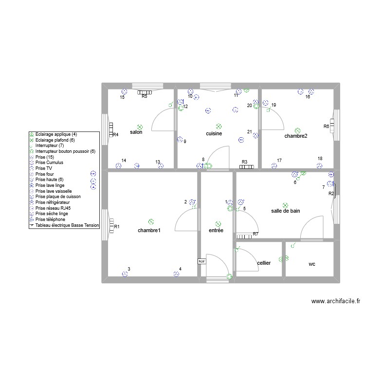 convolte. Plan de 0 pièce et 0 m2
