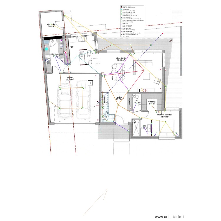 FILICIAK RDC ELEC. Plan de 0 pièce et 0 m2