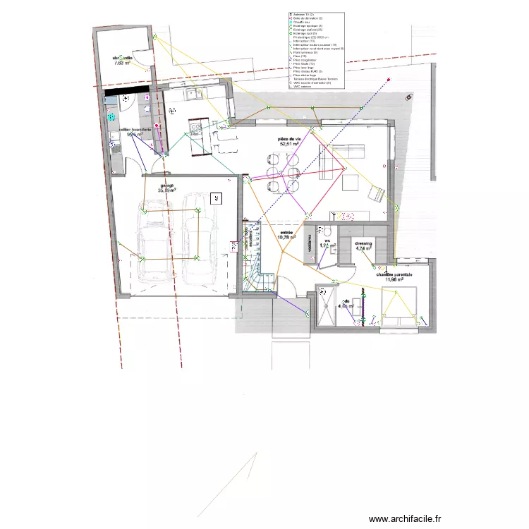 FILICIAK RDC ELEC. Plan de 