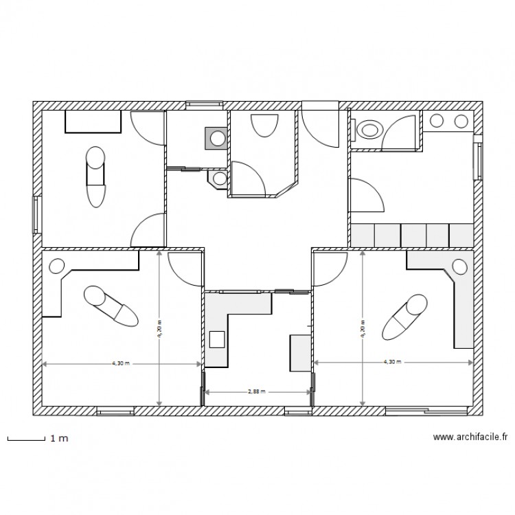 dr l'heritier. Plan de 0 pièce et 0 m2